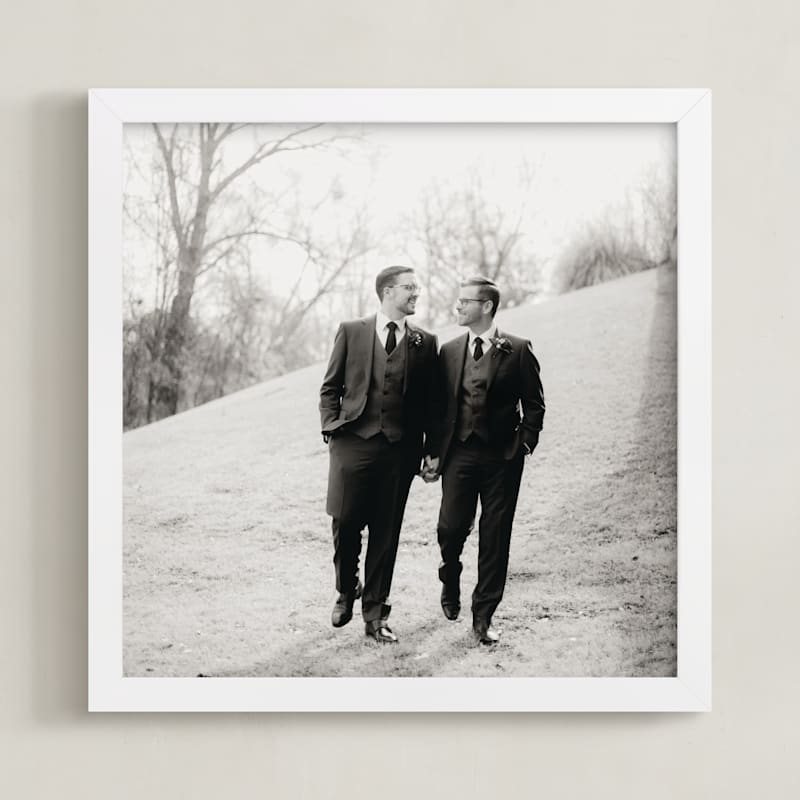 "The Big Picture: Valentine's Framed Photo" - Custom Photo Art by Minted Custom in beautiful frame options and a variety of sizes.