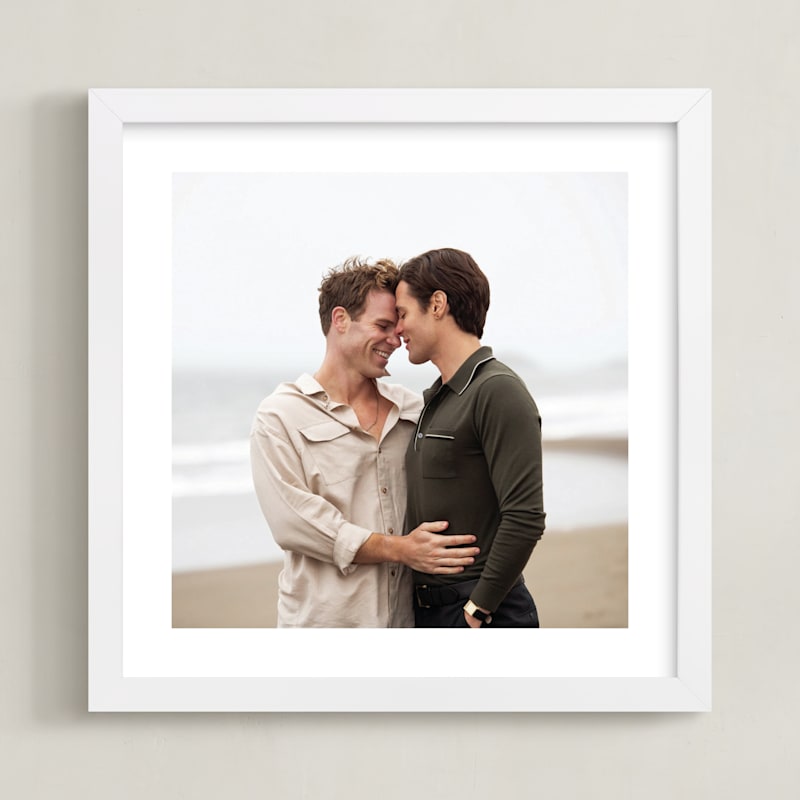 "The Big Picture: Valentine's Framed Photo" - Custom Photo Art by Minted Custom in beautiful frame options and a variety of sizes.