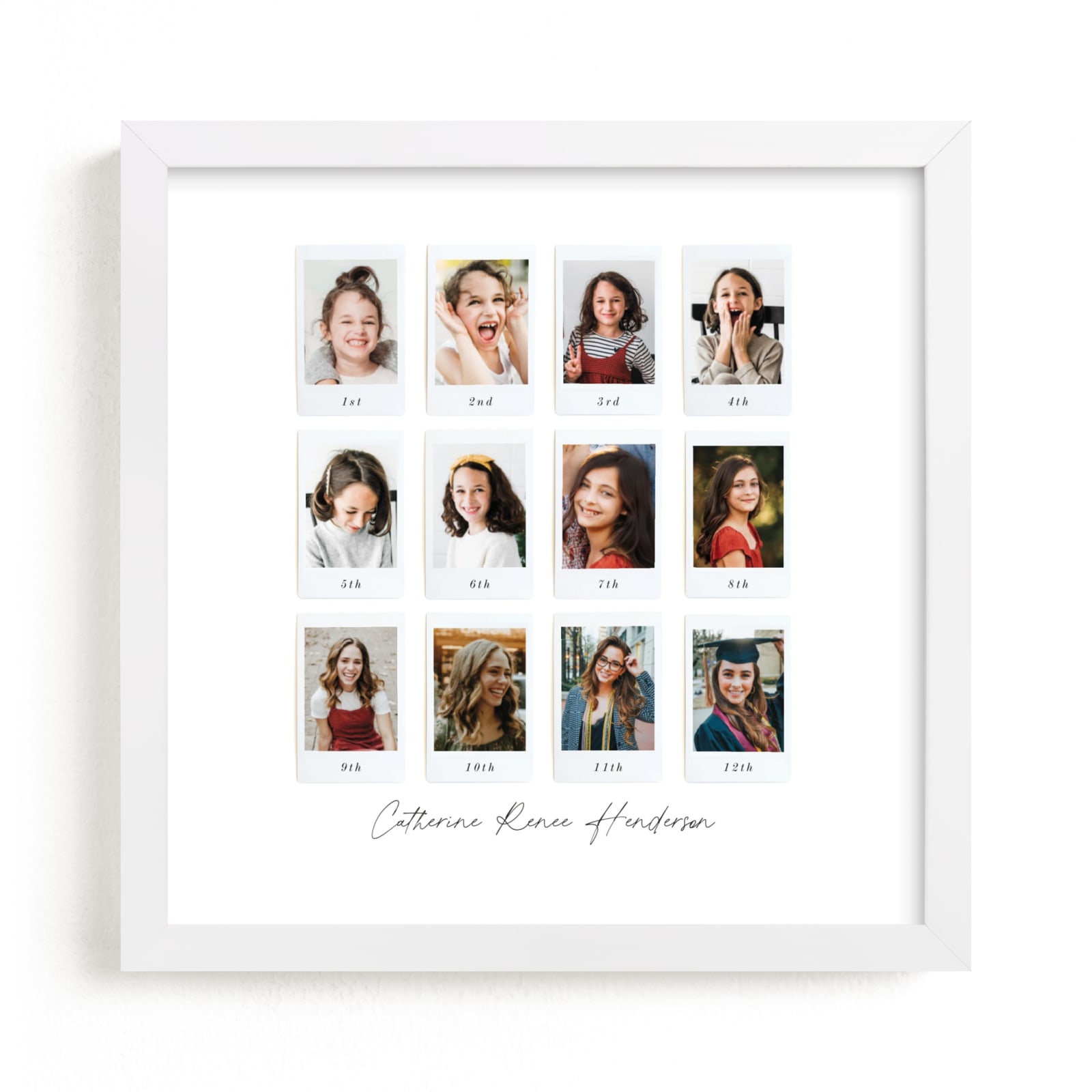 "School Photo Gallery" - Custom Photo Art by Olivia Kanaley Inman in beautiful frame options and a variety of sizes.