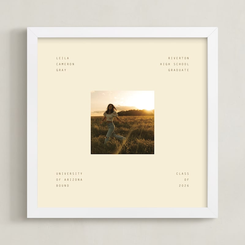 Modern Square: Square Framed Photo