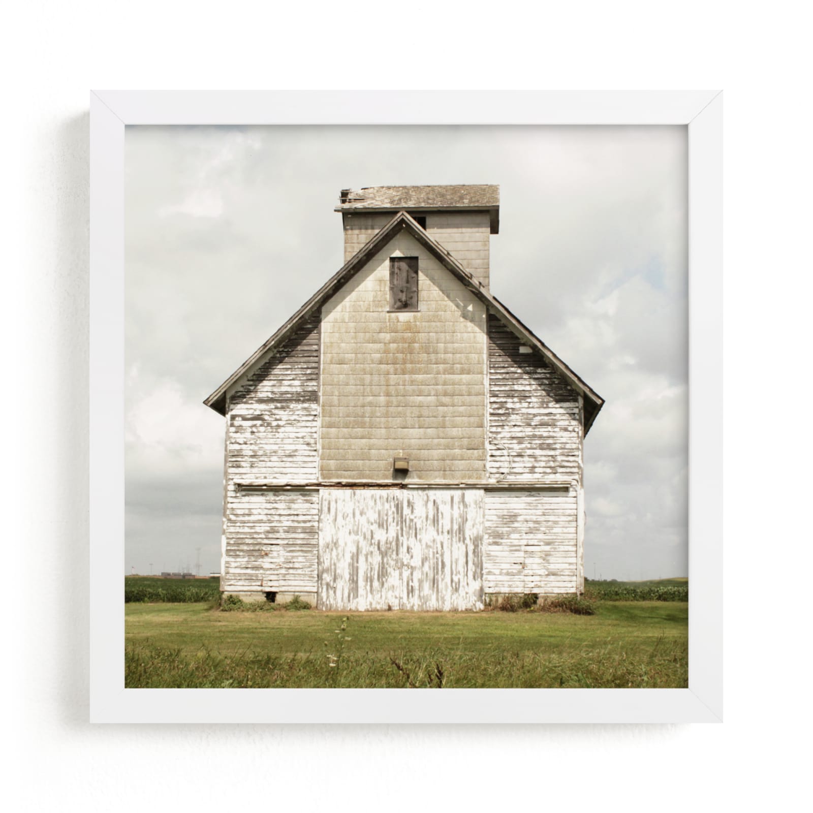 weathered barn Art by | Minted