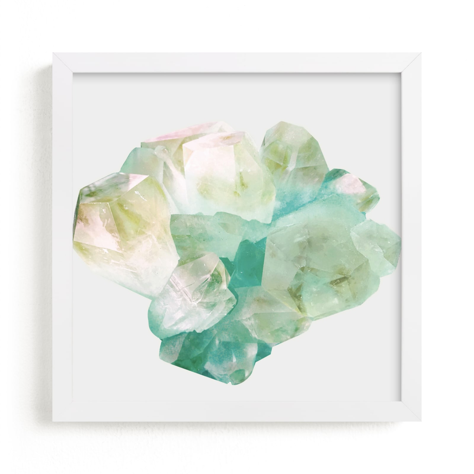 "rocks & minerals 1" - Limited Edition Art Print by Baumbirdy in beautiful frame options and a variety of sizes.