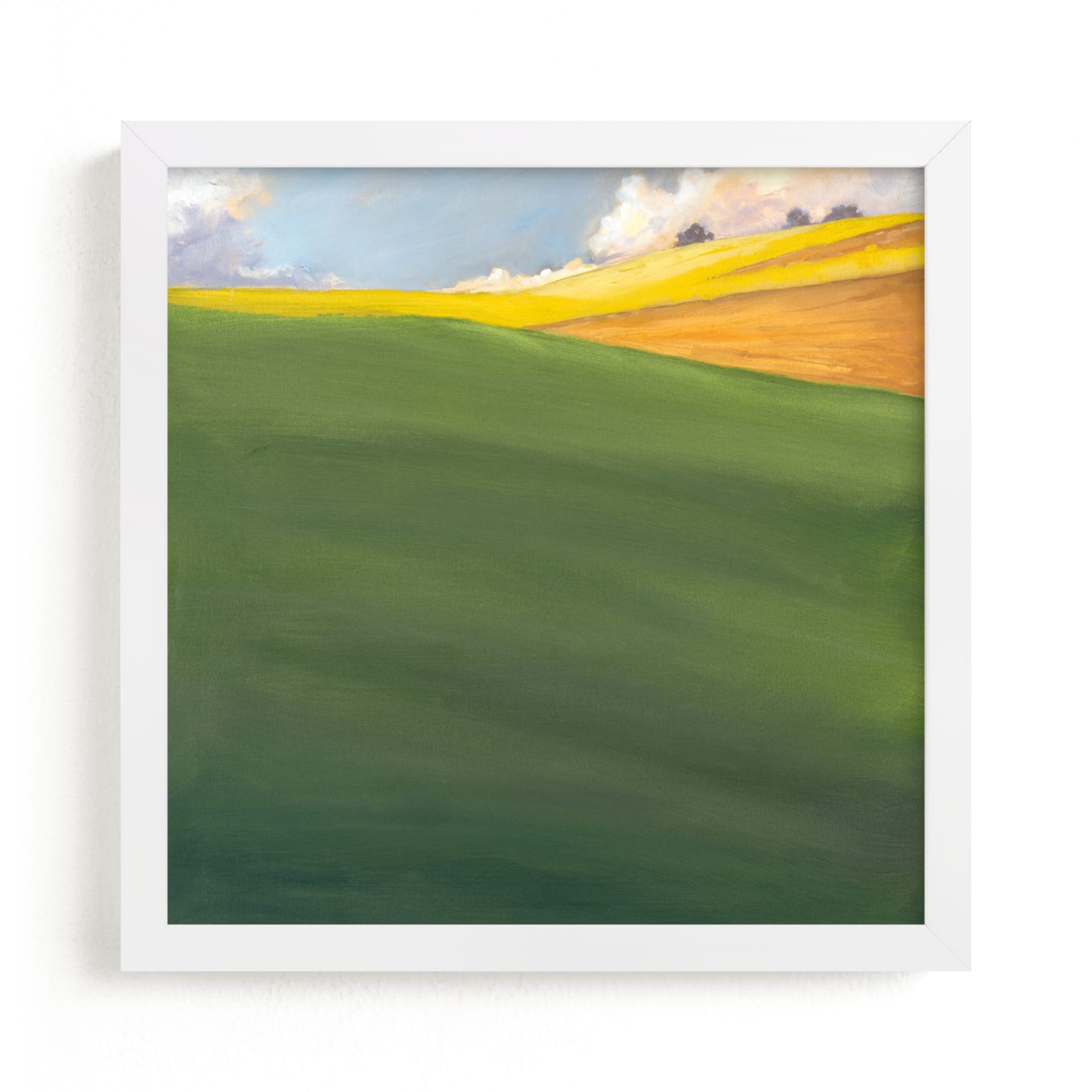 "September Hill" - Limited Edition Art Print by Stephanie Goos Johnson in beautiful frame options and a variety of sizes.