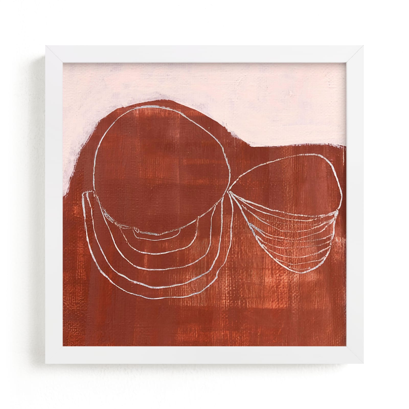"rusted dream" - Limited Edition Art Print by tina johnson in beautiful frame options and a variety of sizes.