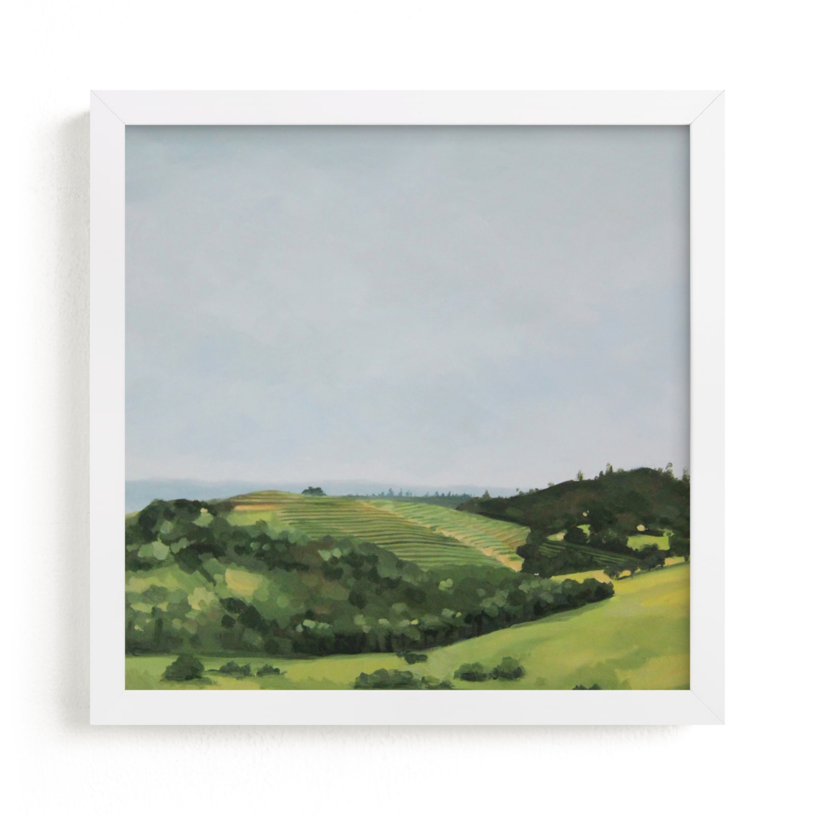 "Rolling Vines" - Limited Edition Art Print by Amanda Phelps in beautiful frame options and a variety of sizes.