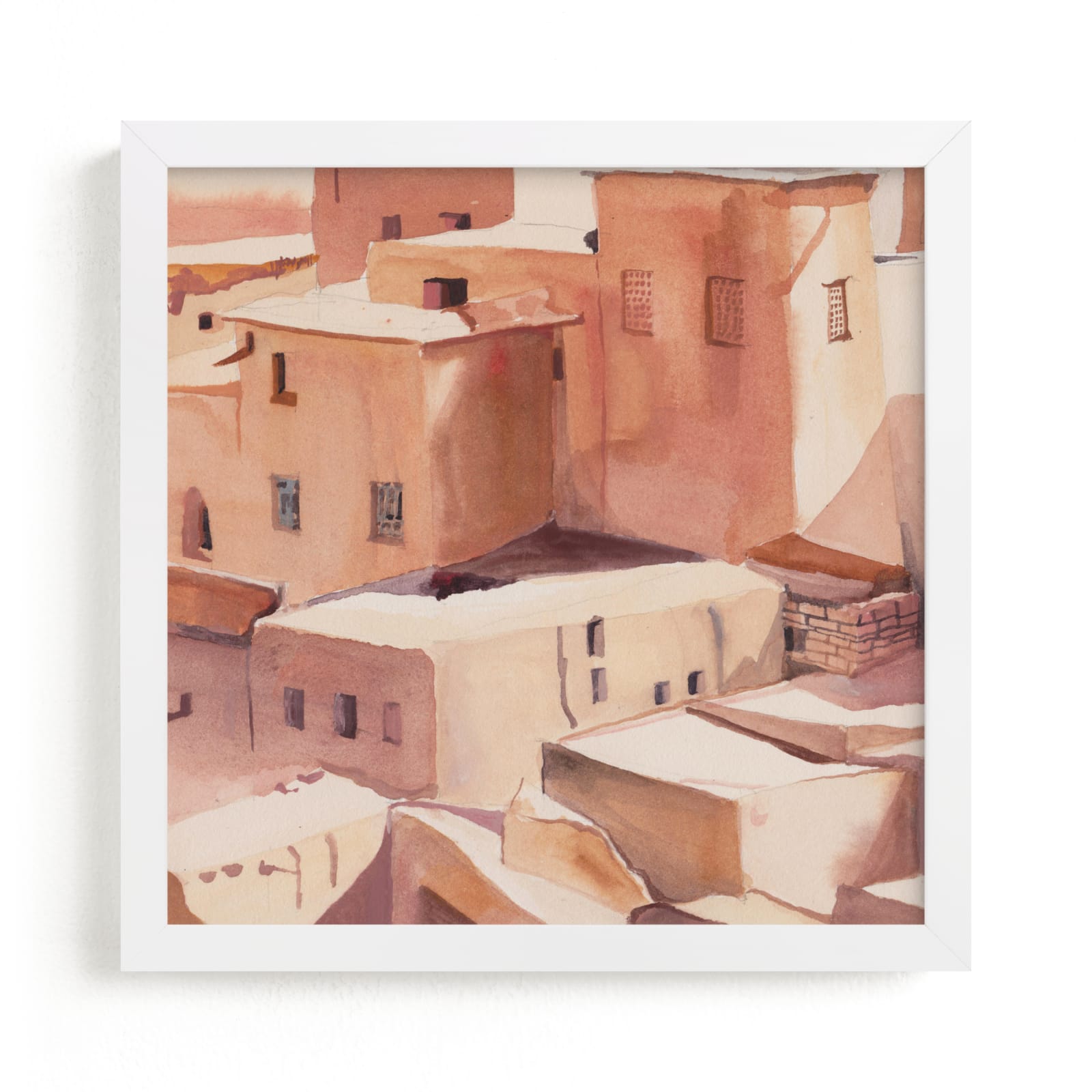 "Morocco" - Limited Edition Art Print by Viktoria Eperjesi in beautiful frame options and a variety of sizes.