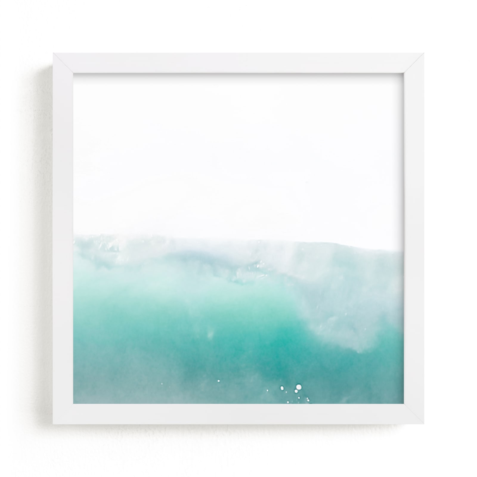 "Turquoise Surf" - Limited Edition Art Print by Shannon Howard in beautiful frame options and a variety of sizes.