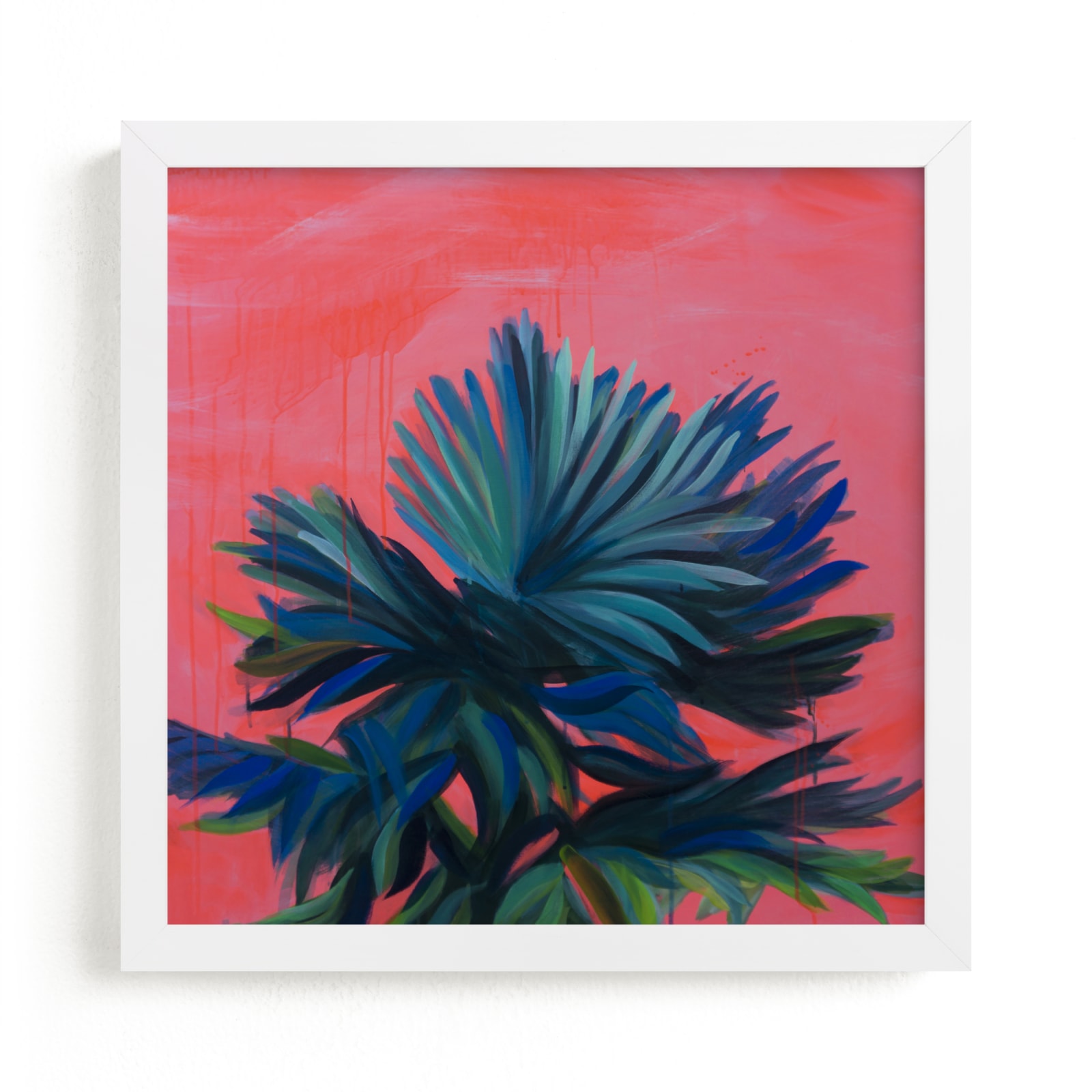 "Tropic Like It's Hot" - Limited Edition Art Print by Rachel Roe in beautiful frame options and a variety of sizes.