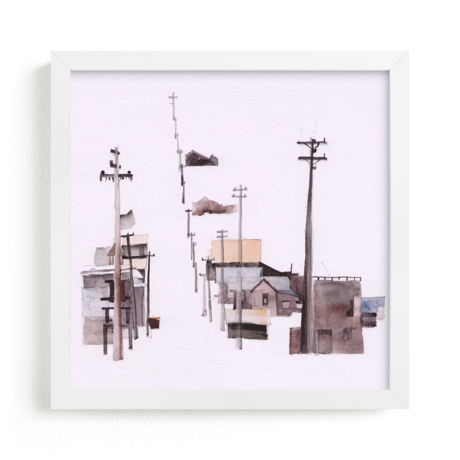 "Bodie Ghosttown" - Limited Edition Art Print by Viktoria Eperjesi in beautiful frame options and a variety of sizes.