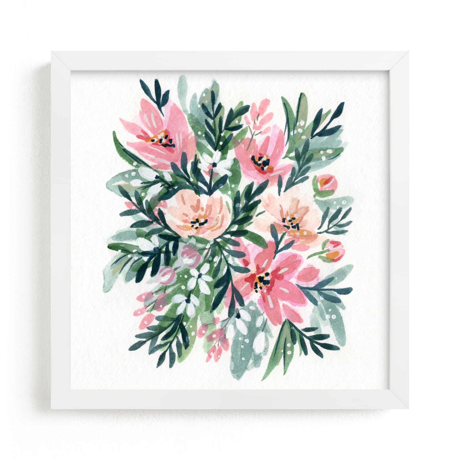 "50s Paperwhites" - Limited Edition Art Print by Natalie Malan in beautiful frame options and a variety of sizes.