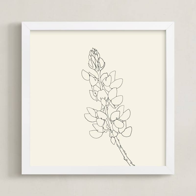 "Lupine" - Limited Edition Art Print by Jorey Hurley in beautiful frame options and a variety of sizes.