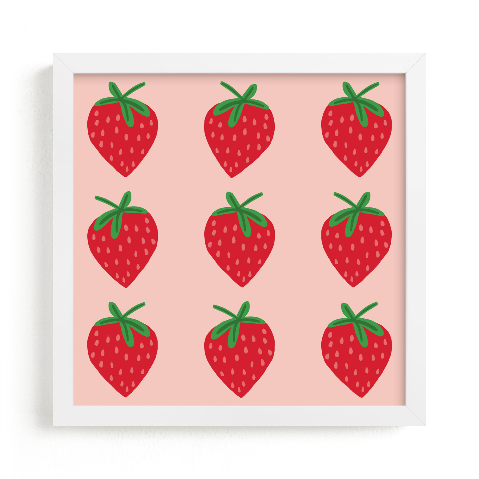 "Strawberry" - Limited Edition Art Print by Kerry Doyle in beautiful frame options and a variety of sizes.