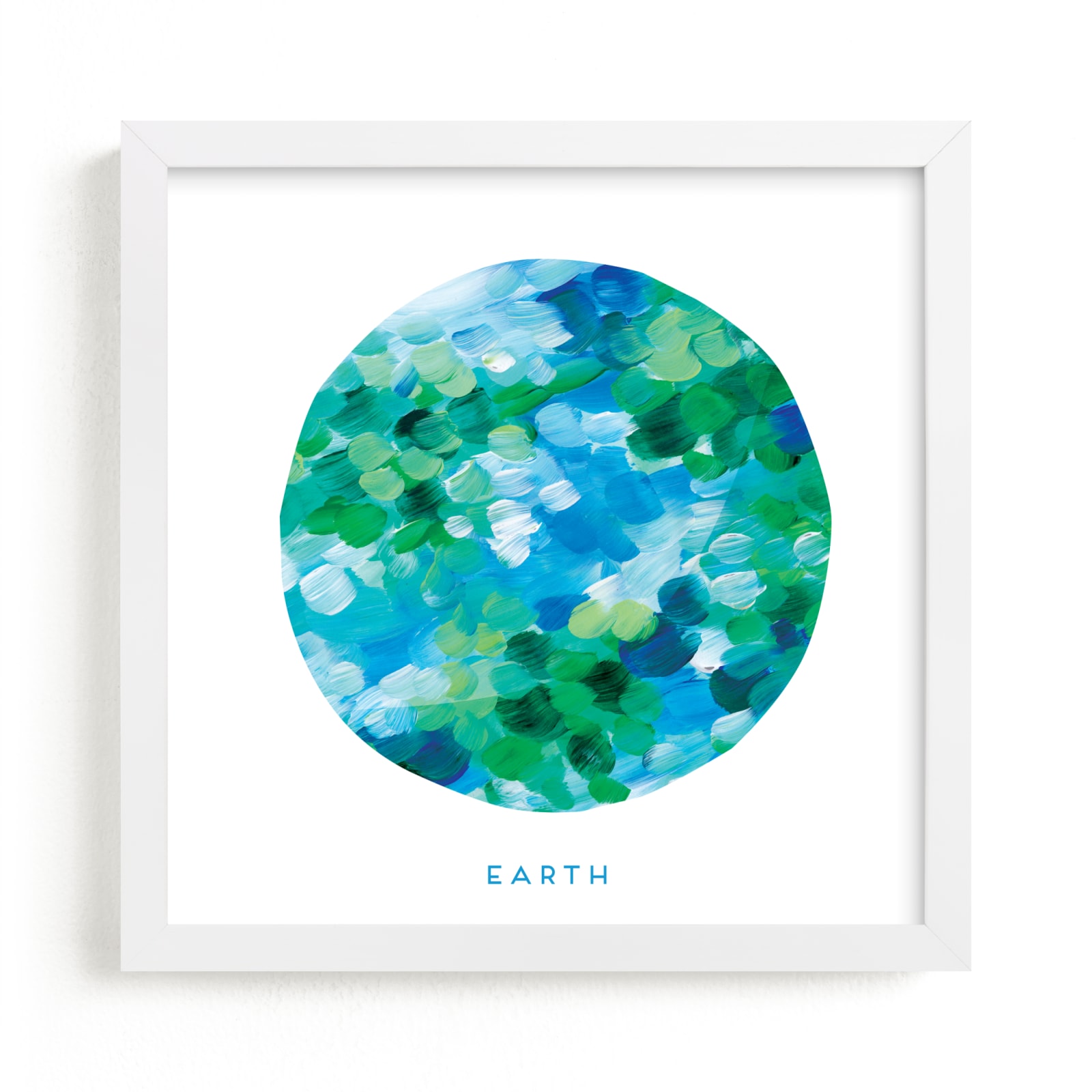 "Painted Earth" - Limited Edition Art Print by Holly Whitcomb in beautiful frame options and a variety of sizes.