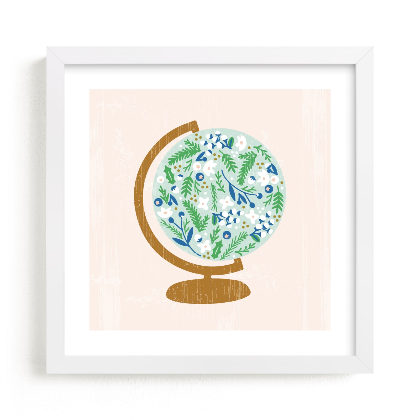 "Global Flor" - Limited Edition Art Print by Marabou Design in beautiful frame options and a variety of sizes.