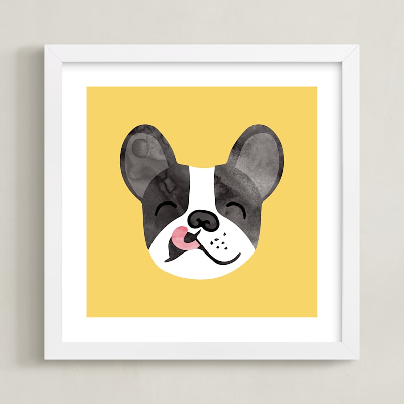 "Little Pup" - Limited Edition Art Print by Tayler Mitchell in beautiful frame options and a variety of sizes.