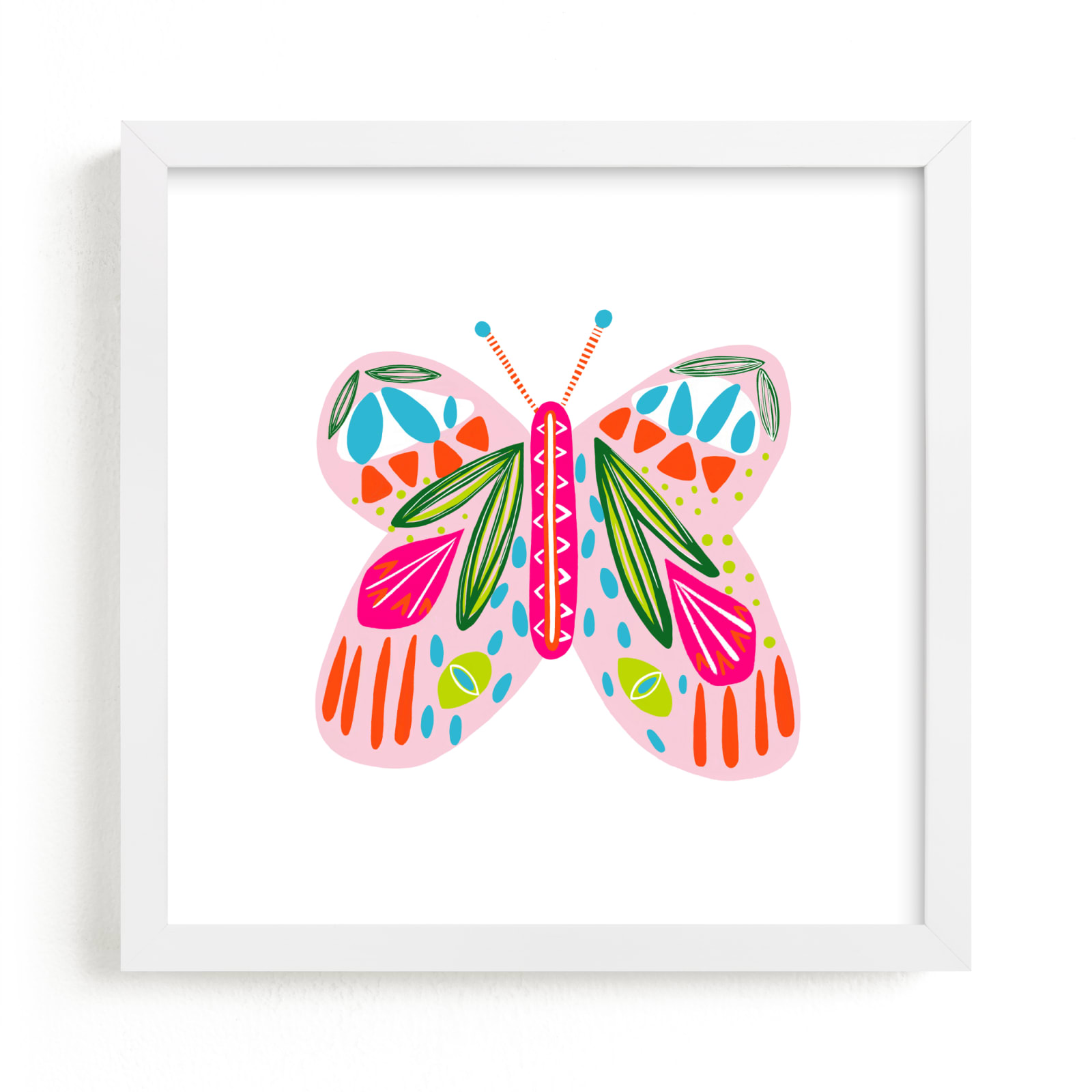 "A Butterfly" - Limited Edition Art Print by Lauren Semmer in beautiful frame options and a variety of sizes.