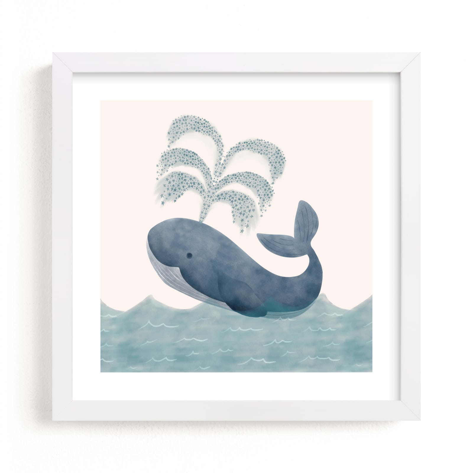 "Whale" by Elly in beautiful frame options and a variety of sizes.