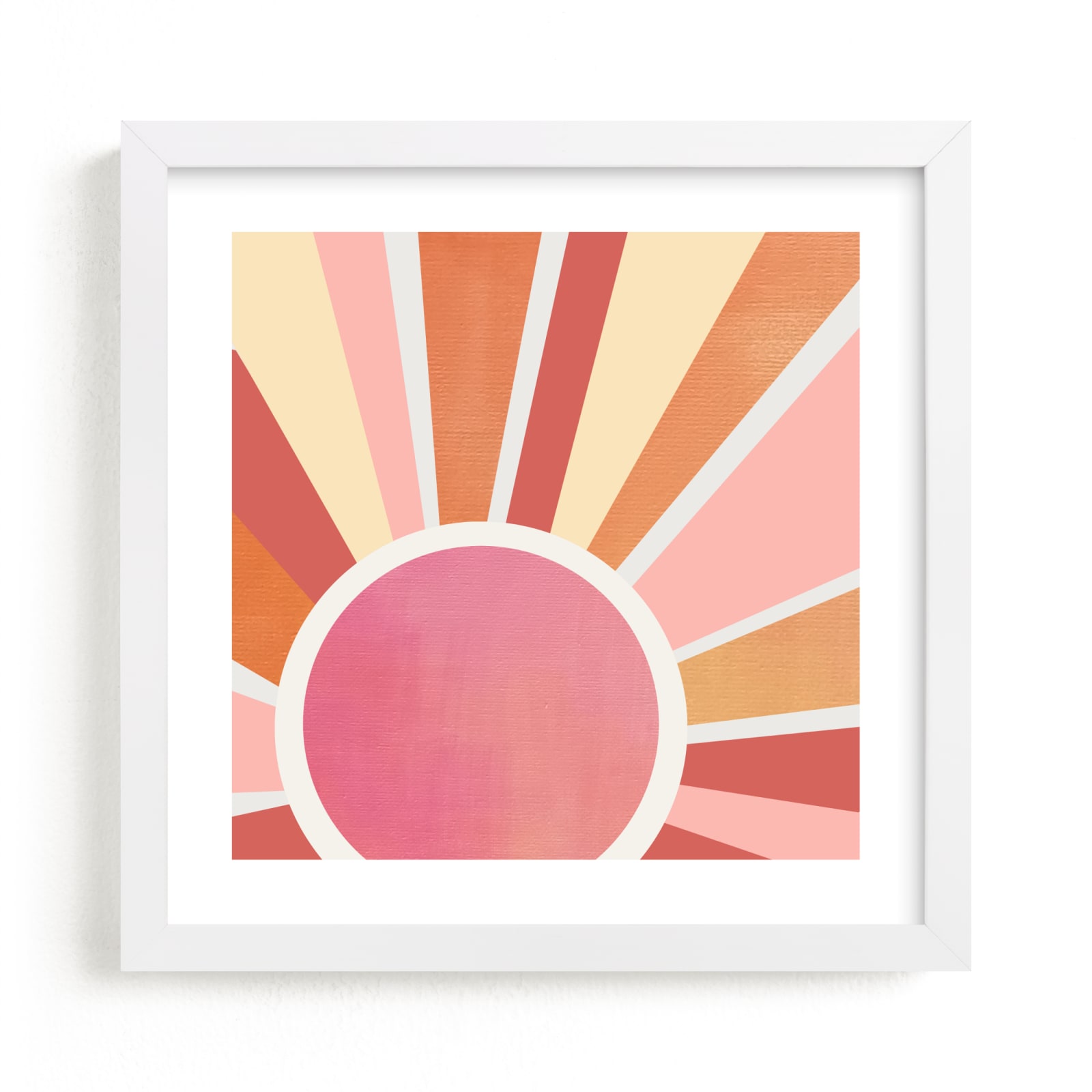 "ombre sun" by AlisonJerry in beautiful frame options and a variety of sizes.