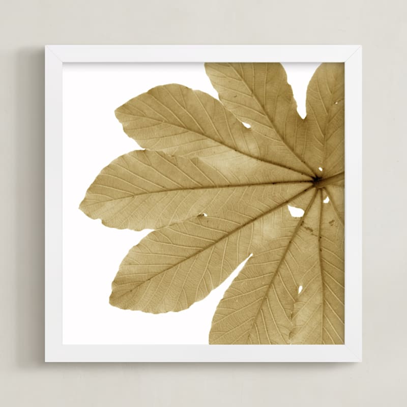 Leaf in Amber