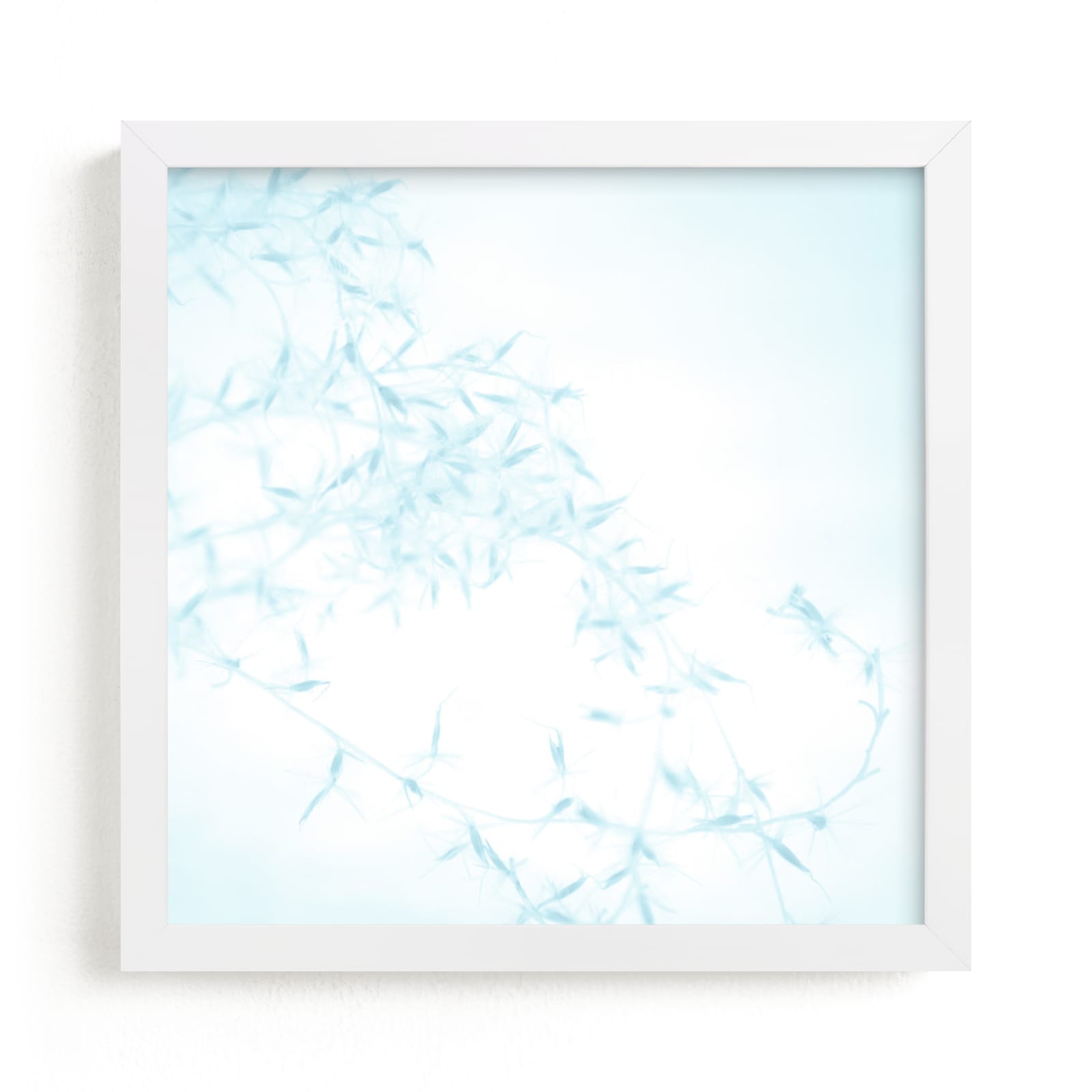 "Winter Grass I" - Art Print by Johanna Phillips Huuva in beautiful frame options and a variety of sizes.
