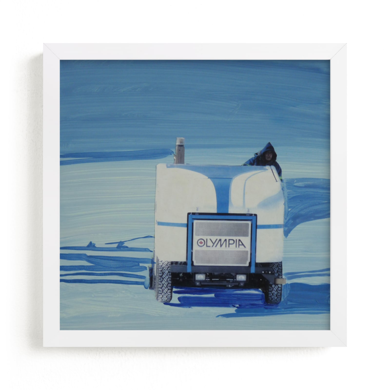"Toronto Lakefront Zamboni" - Art Print by Annie Seaton in beautiful frame options and a variety of sizes.