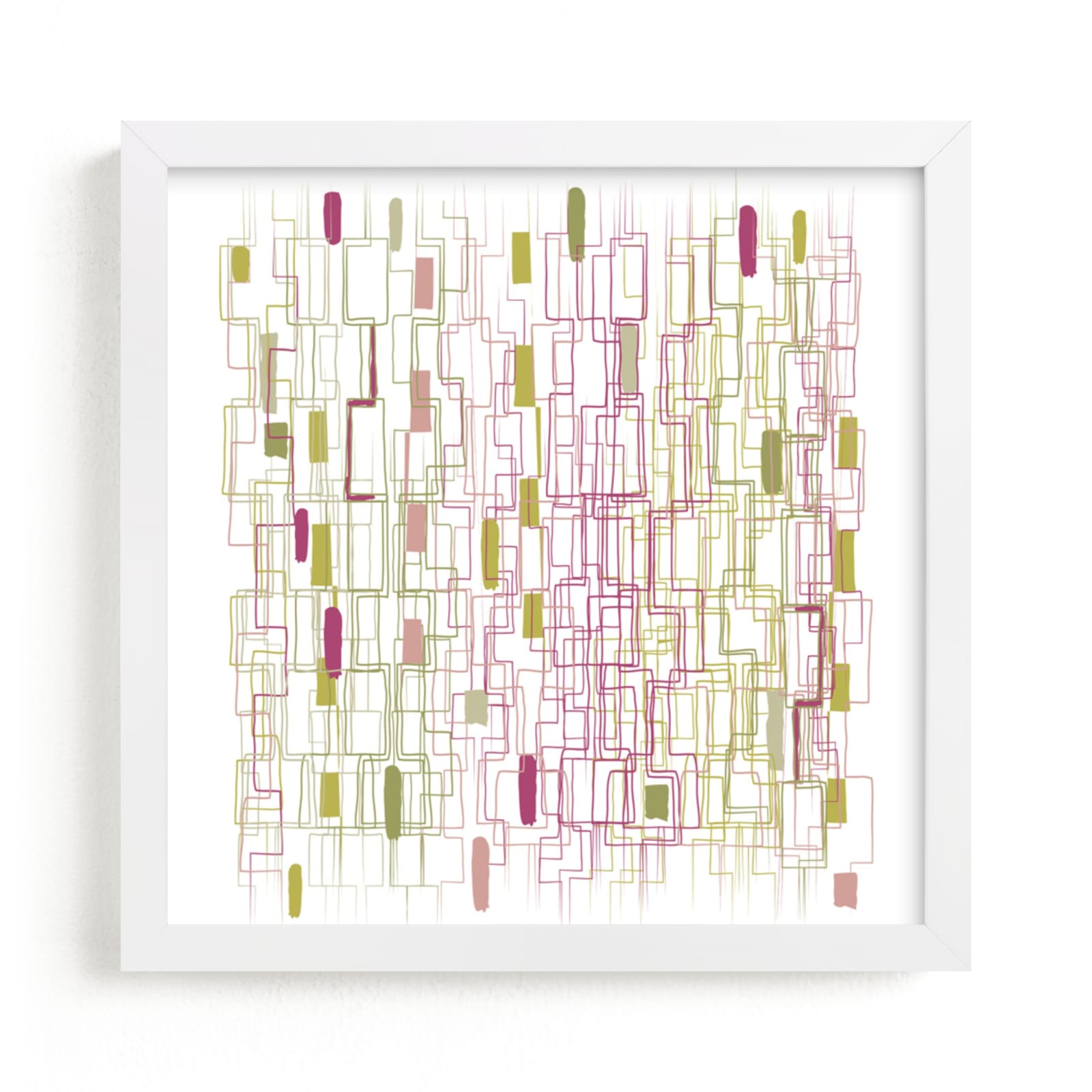 "Erratic" - Art Print by Bethania Lima in beautiful frame options and a variety of sizes.
