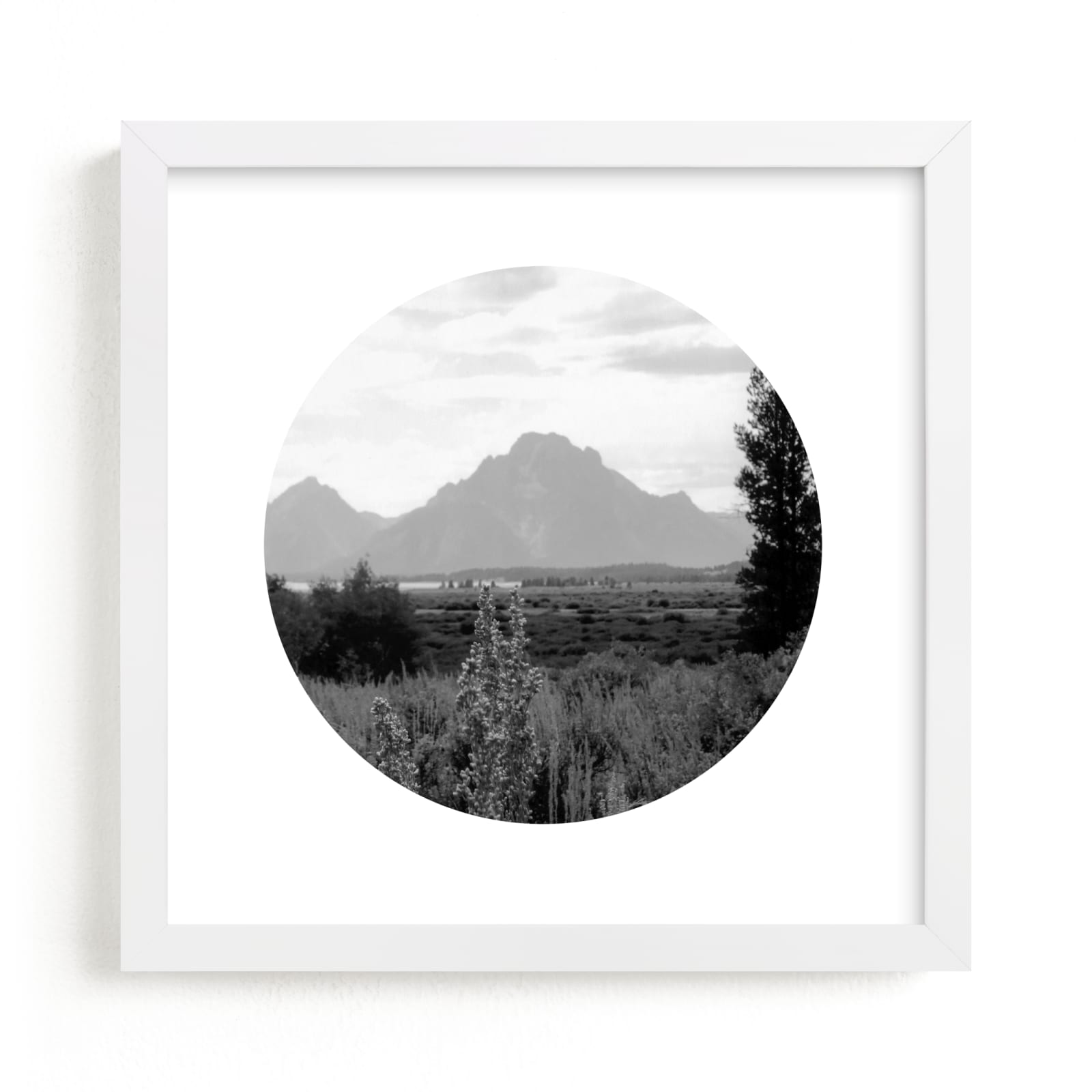 "Grand Tetons" - Art Print by Pine Street Creative in beautiful frame options and a variety of sizes.