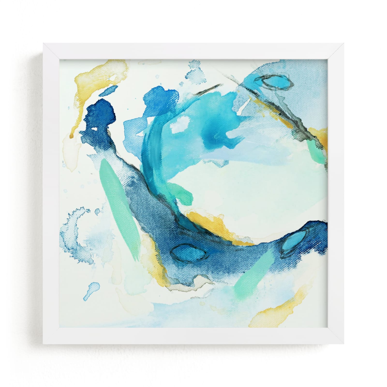 "Tide Pool #3" - Art Print by Mya Bessette in beautiful frame options and a variety of sizes.