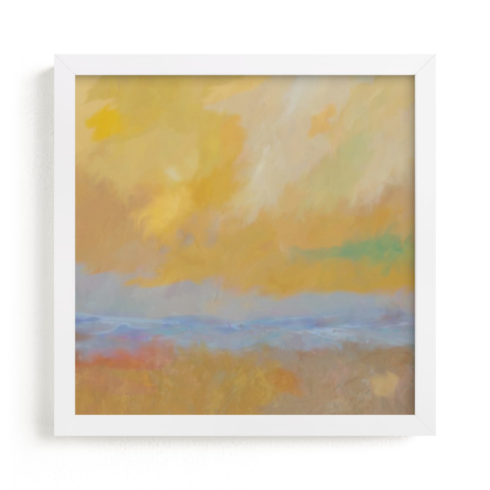 "Fall Sunset" - Art Print by Amy Hall in beautiful frame options and a variety of sizes.
