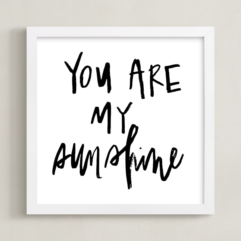 Hand Lettered Sunshine