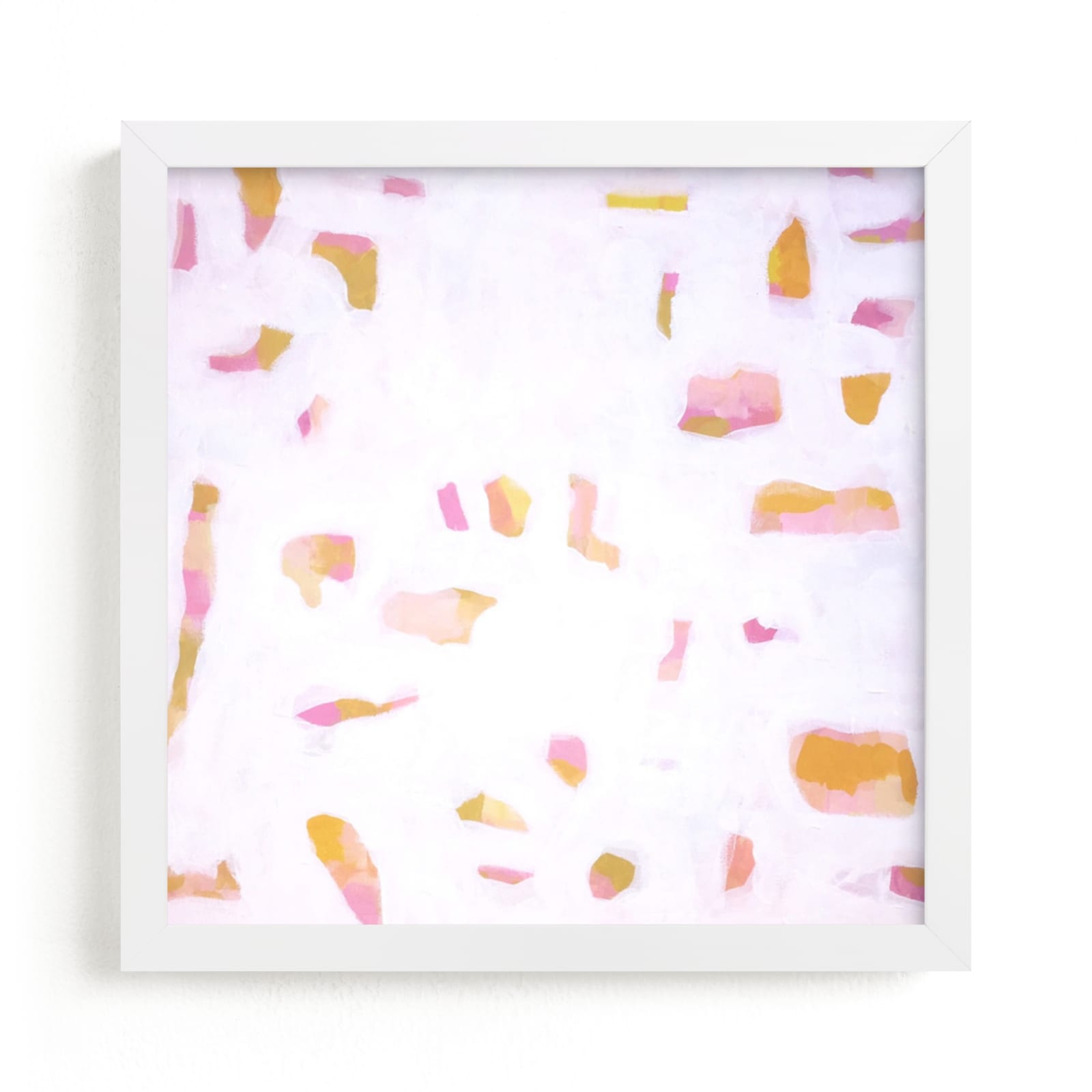 "sunlit pinks" - Art Print by tina johnson in beautiful frame options and a variety of sizes.