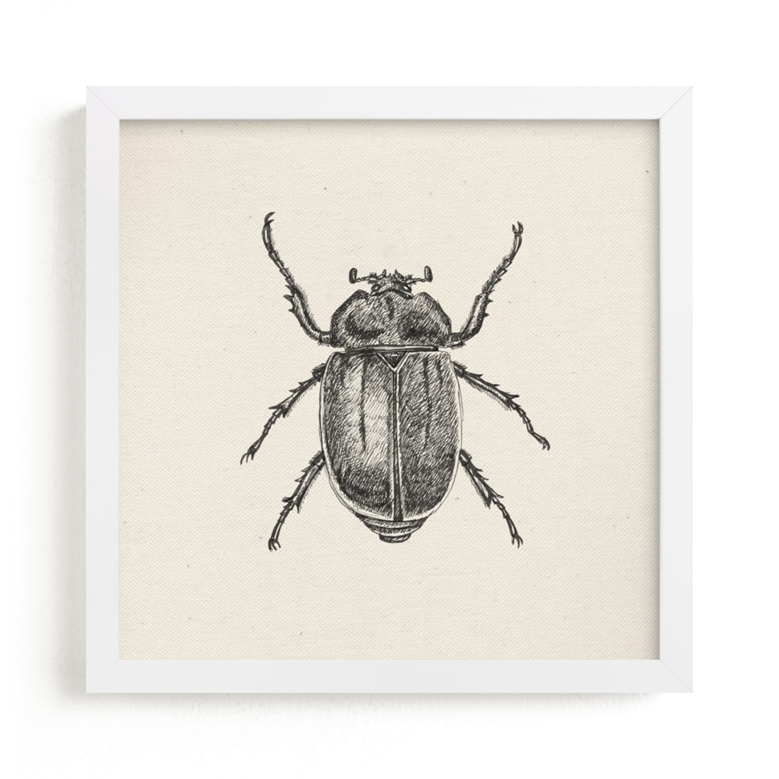 "A bug" - Art Print by iamtanya in beautiful frame options and a variety of sizes.