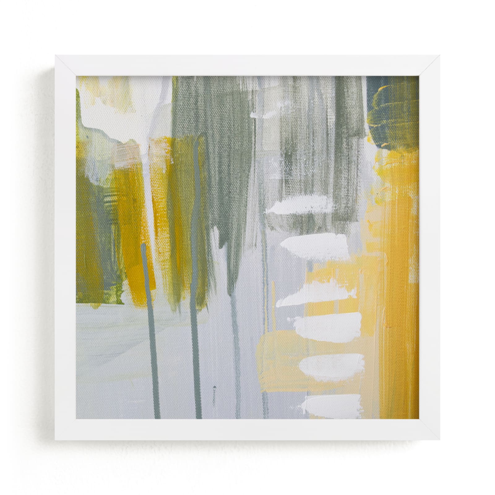 "Neutral Drip " - Art Print by Kara Schlabaugh in beautiful frame options and a variety of sizes.