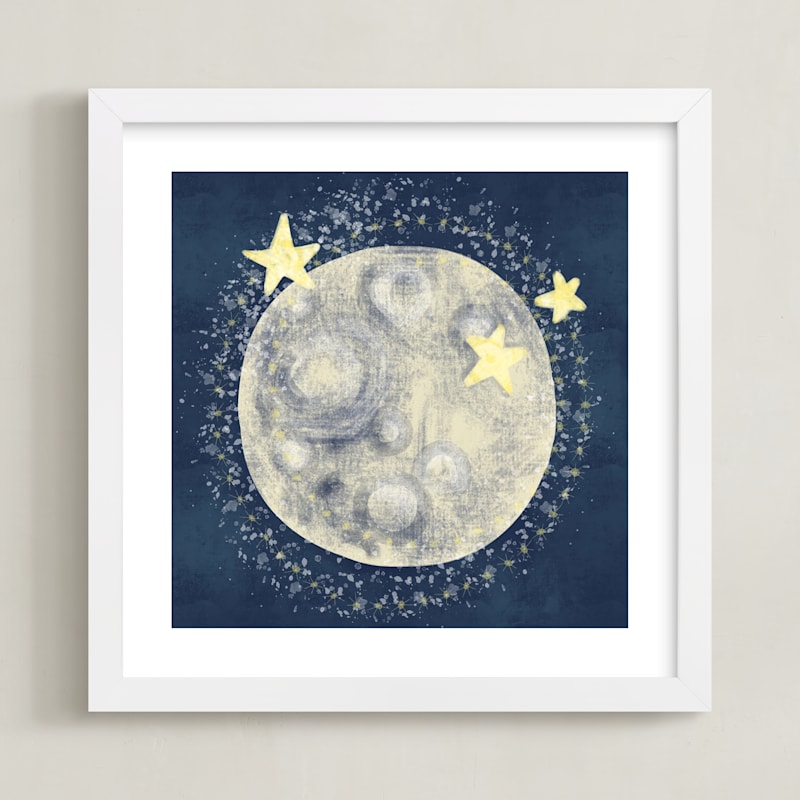 Moon and 3 Stars 