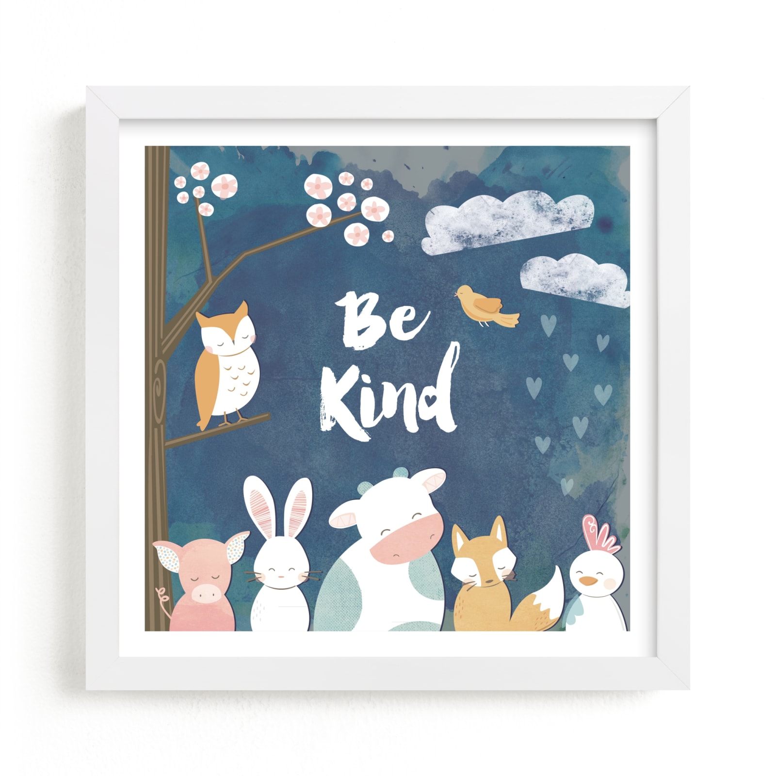 "kindness matters" - Art Print by peetie design in beautiful frame options and a variety of sizes.