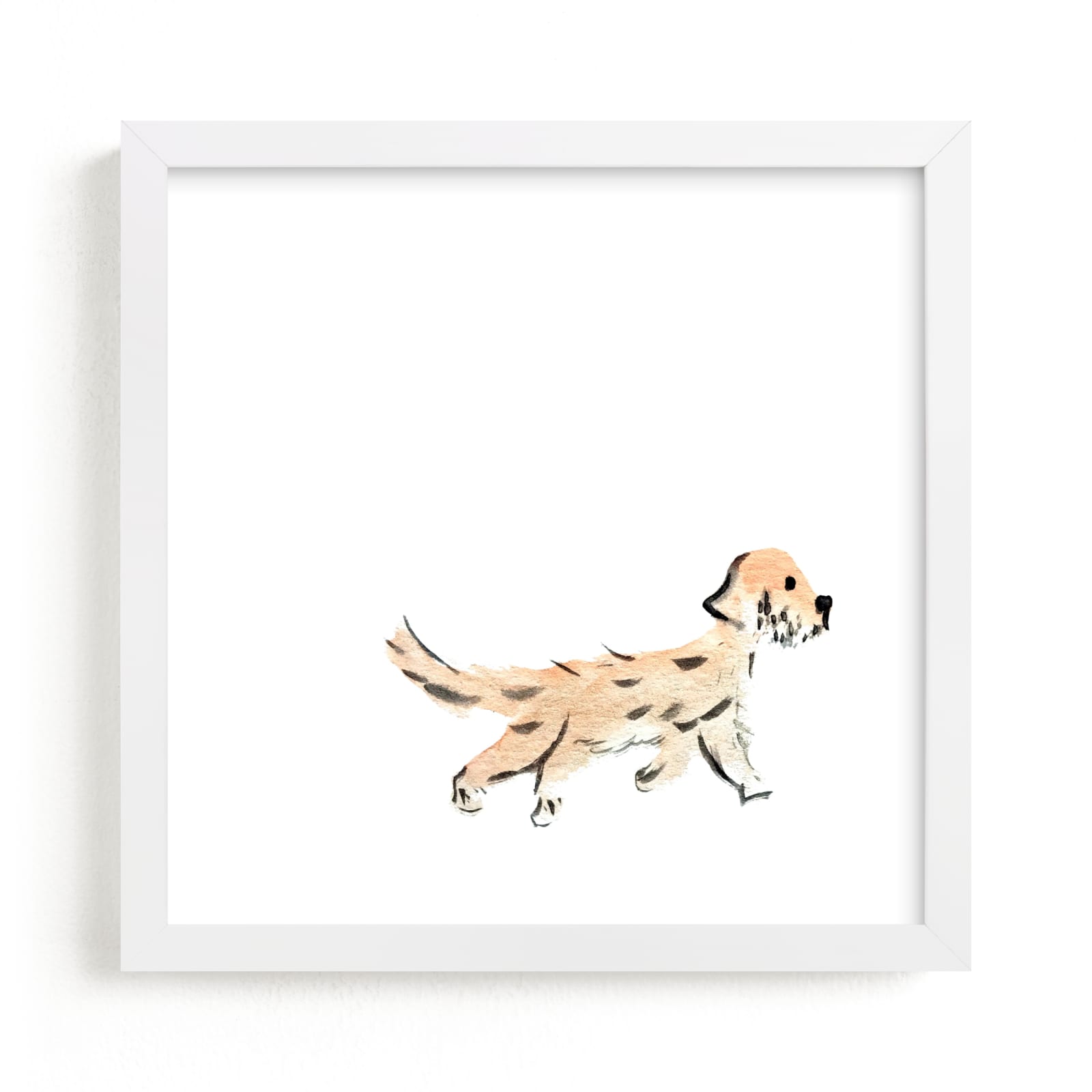 "out for a walk" - Art Print by Inkblot Paper in beautiful frame options and a variety of sizes.