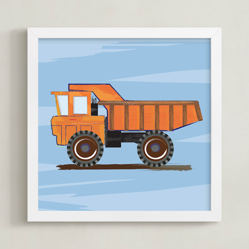 Construction Nursery, Transport & Vehicle Wall Art