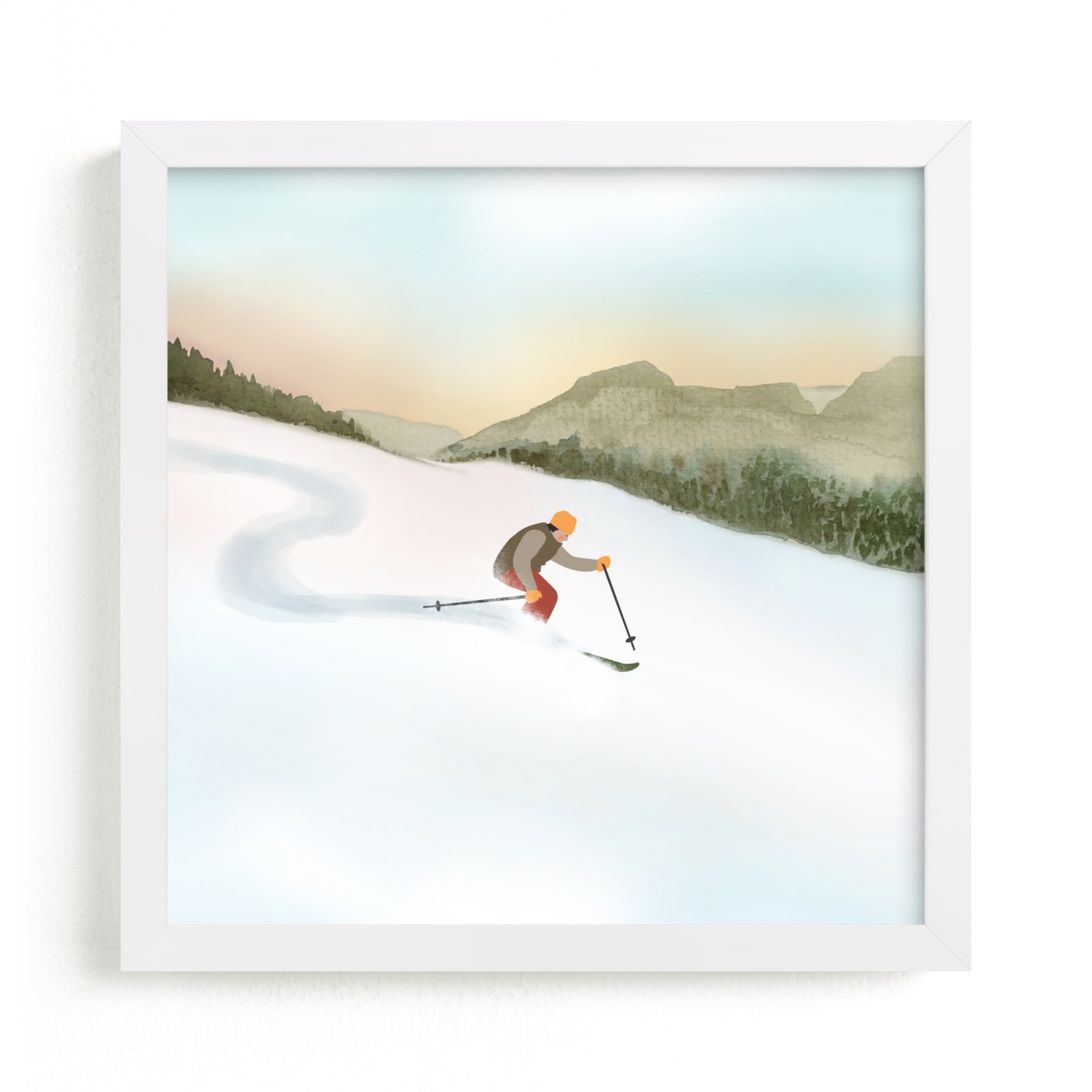 "Downhill Dream" by Shannon in beautiful frame options and a variety of sizes.