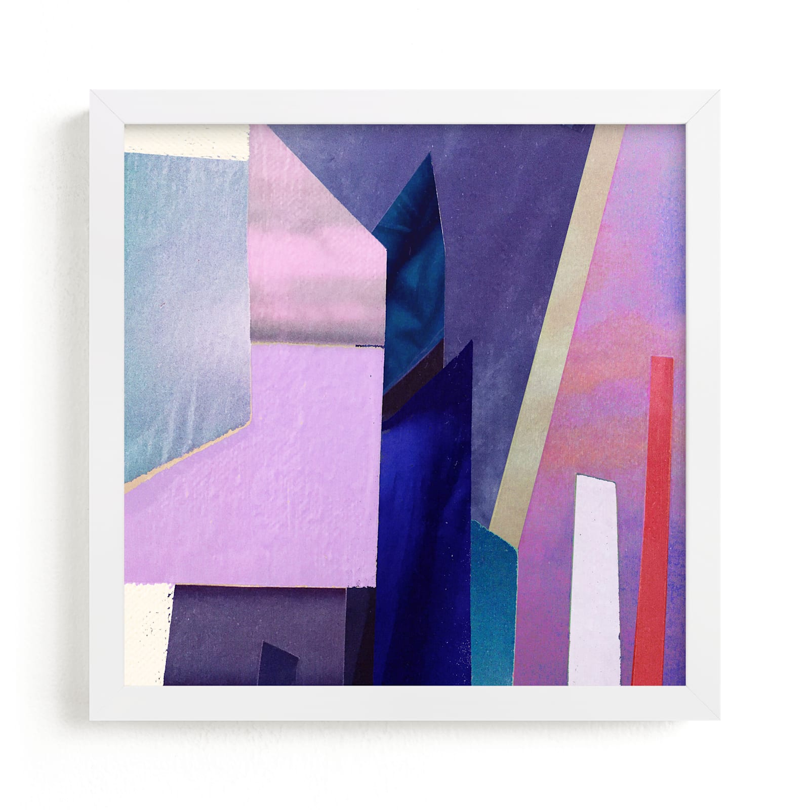 "Violet Towers No. 1" by cassie adams in beautiful frame options and a variety of sizes.