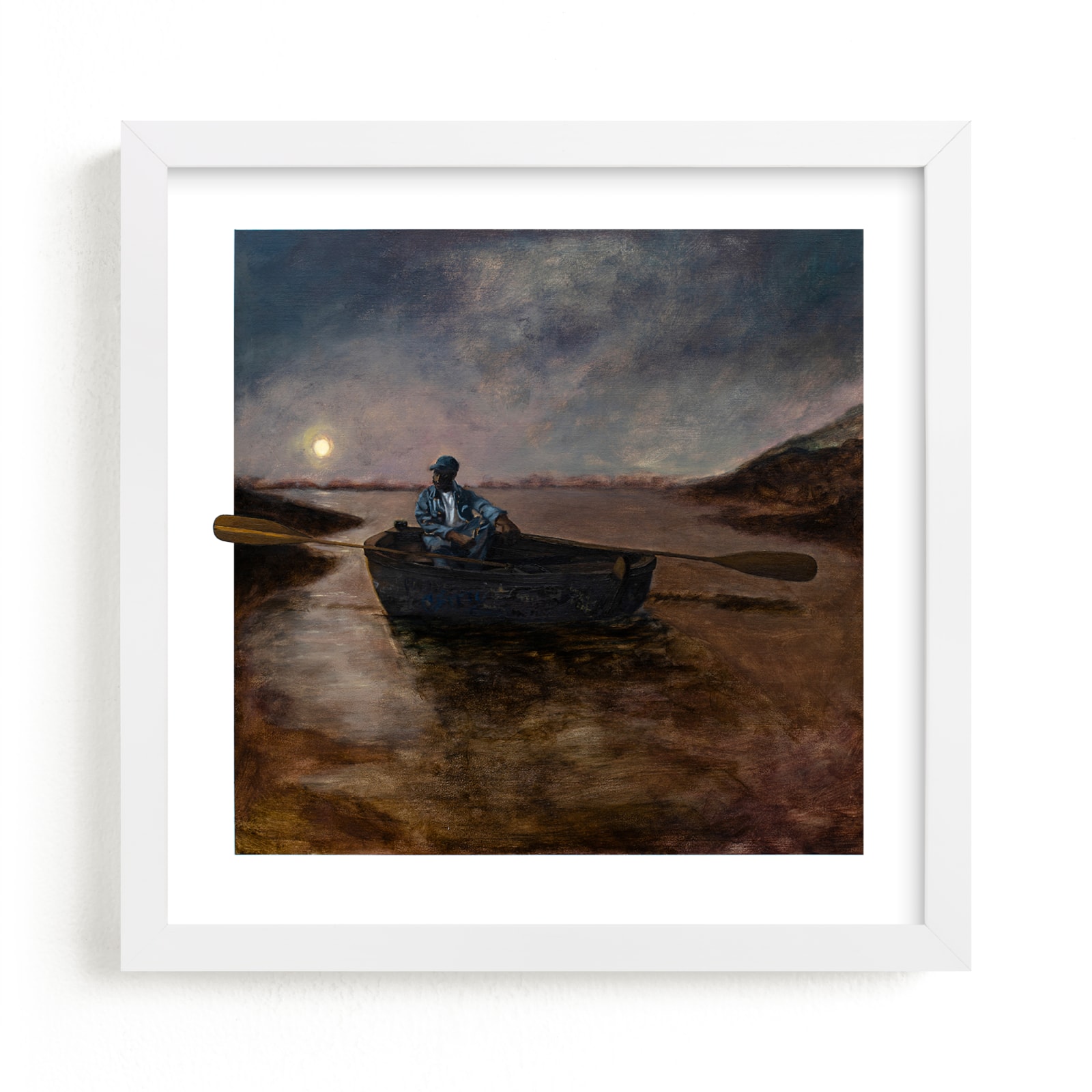 "A Time for Solitude" by Curtis Newkirk in beautiful frame options and a variety of sizes.