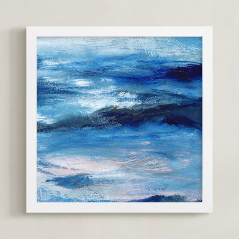 "Bluemotion" by Jenny Partrite in beautiful frame options and a variety of sizes.