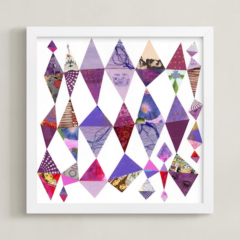 Orchid Diamonds Art Print
