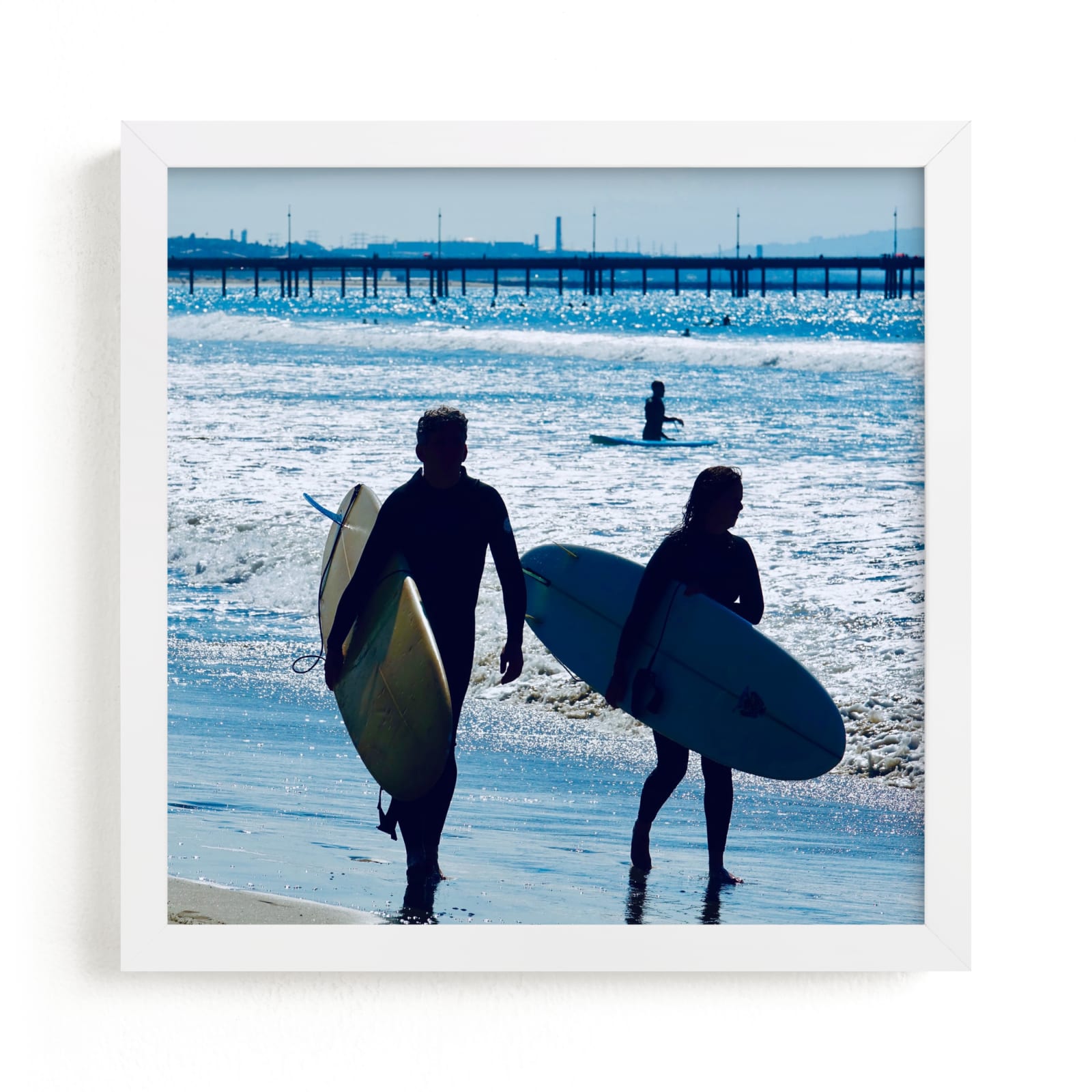 "Surfing 2" by Jan Kessel in beautiful frame options and a variety of sizes.
