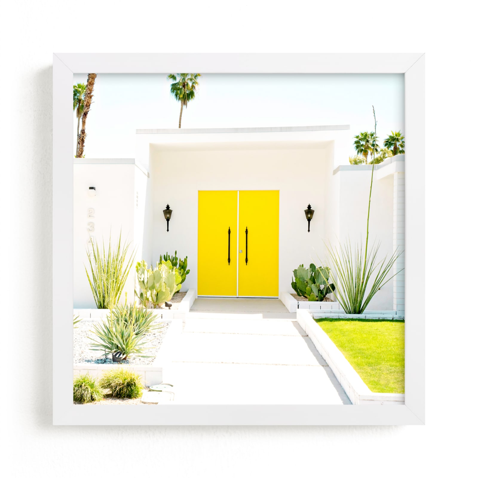 "Yellow Door" by Shawna Urban in beautiful frame options and a variety of sizes.