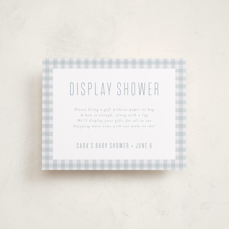 Display Baby Shower Poem