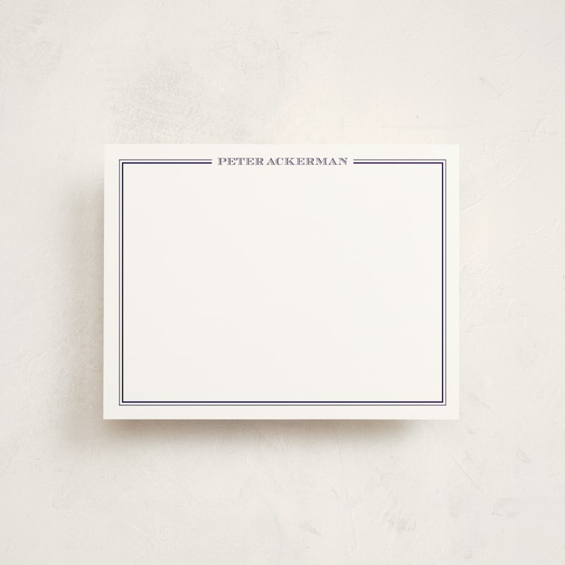 Resume 5x7 Personalized Stationery by Megan Davis
