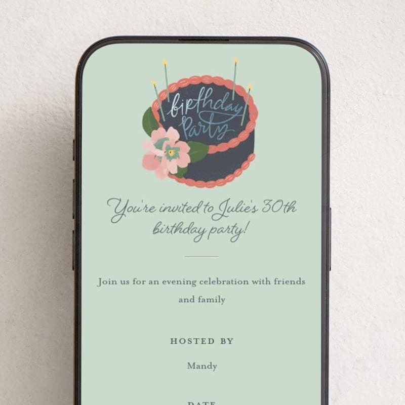 MIN-00J-OAB - Floral Cake