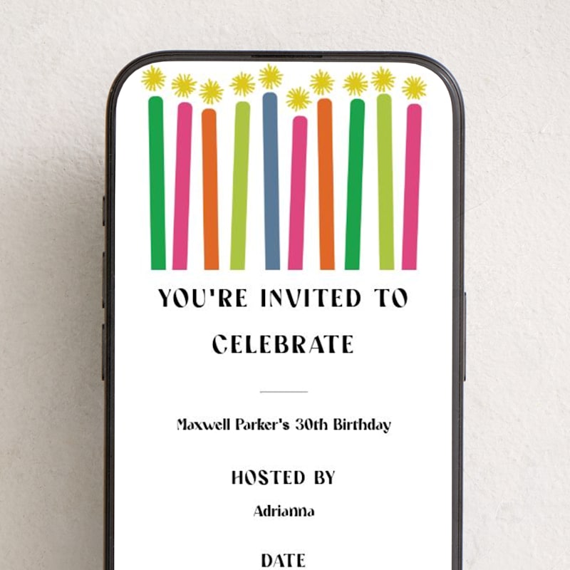 MIN-00N-OAB - Birthday Candles
