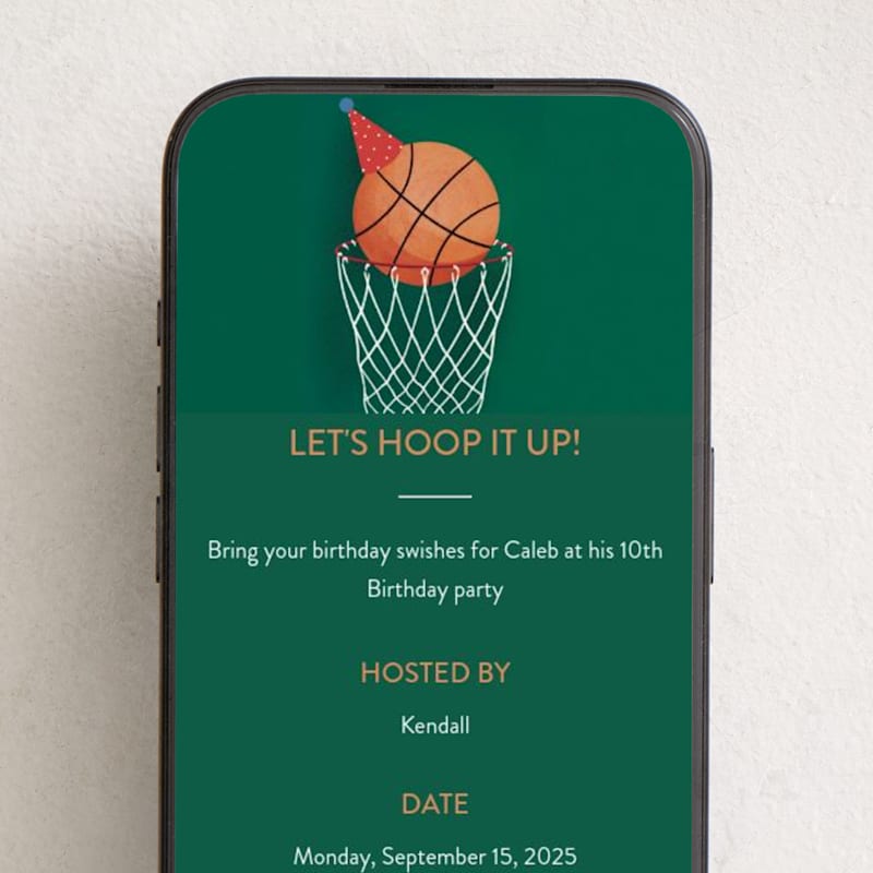 MIN-034-OKB - Swishing You a Happy Birthday