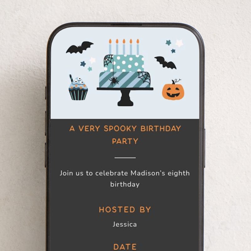 MIN-052-OKB - Spooky birthday